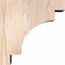 Ekena Millwork Mediterranean Smooth Corbel, Douglas Fir, 5 1/2"W x 12"D x 12"H COR06X12X12MED00SDF - alternate 3